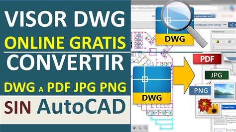 Ver Archivos DWG Sin AutoCAD Convertir De DWG A PDF PNG Visor