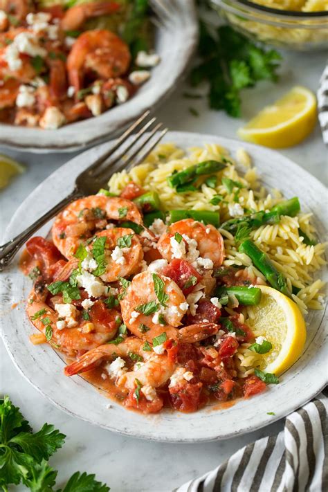 Greek Shrimp with Tomatoes and Feta - Cooking Classy