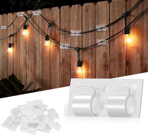 Amazon 30 Pack Hooks For Outdoor String Lights Outdoor Light