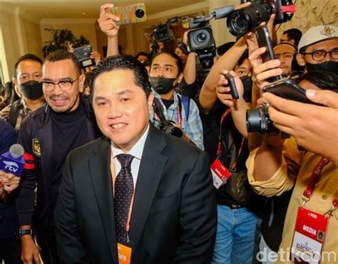 Erick Thohir Resmi Jabat Ketua PSSI 2023 2027 Medansport IdMedansport Id