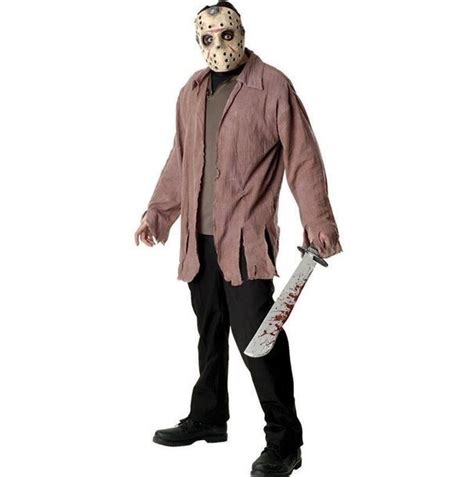 Disfraz De Jason Voorhees Para Halloween Viernes Modaellos