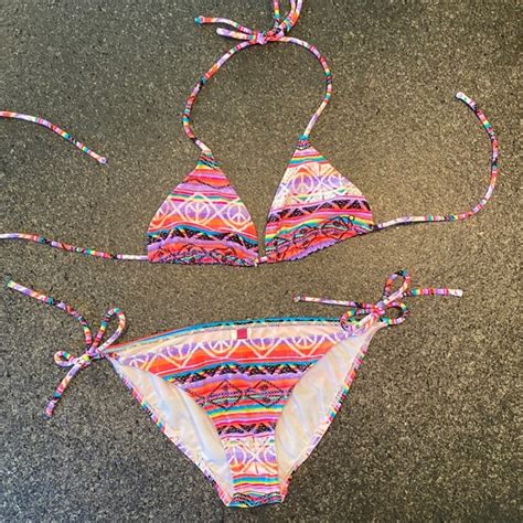 Op Swim Two Bikinis Op Bikini Floral Rose Bikini Poshmark