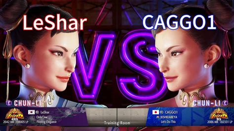 Sf Leshar Chun Li Th Vs Caggo Chun Li Thstreet Fighter Youtube