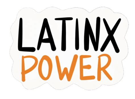 Latinxinpower Giphyupload Latinx Immigrant Latina Power Sticker