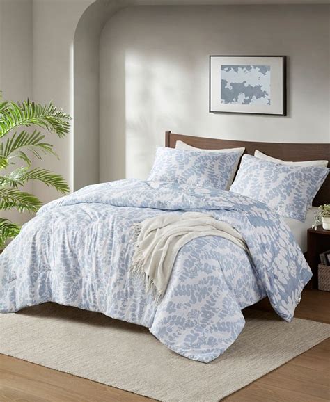 510 Design Aria Floral Print Reversible 2-Pc. Comforter Set, Twin/Twin Xl - Macy's