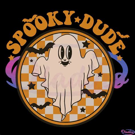 Halloween Ghost Spooky Dude Svg Files For Cricut Sublimation Files