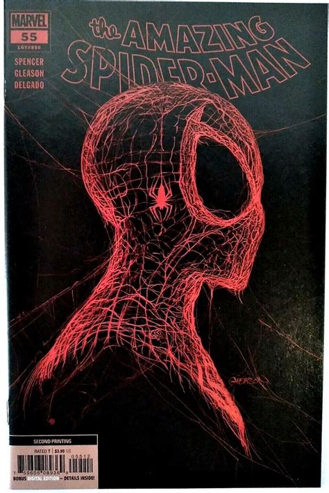 Amazing Spider Man Comic 55 Cover G Patrick Gleason Variant Second