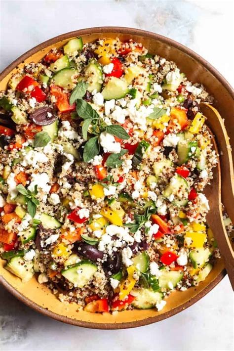 Quinoa Salad The Mediterranean Dish