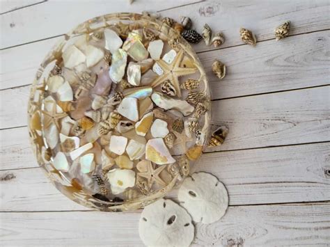 Seashells In Resin Coasters All Diy Crafts