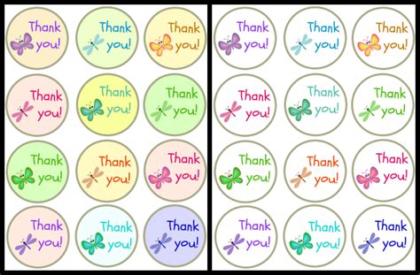 Free Printable Thank You Gift Tags FREE PRINTABLE TEMPLATES