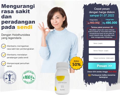 Jointflexa Kapsul Ulasan Bahan Harga Farmasi Asli Manfaat