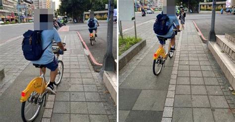 學生「人行道騎腳踏車」他怒轟：白目 照片曝光反遭網嗆爆 Teepr 亮新聞