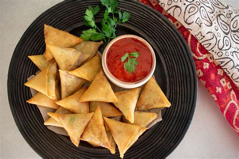 Chicken Samosa Spice And Colour