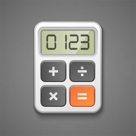 Icono De Calculadora Vector Gratis