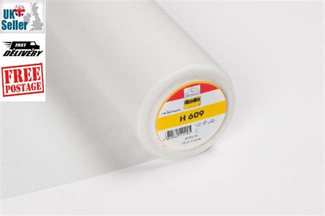 Vlieseline H640 Fusible Fleece Iron On High Volume Fleece 131gsm 90