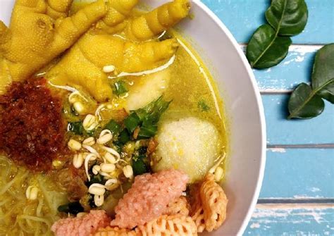 Resep Sroto Sokaraja Khas Banyumas Versi Ceker Oleh Silvi Atgi