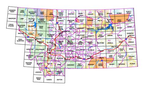 Montana Antelope Hunting Districts Maps – Public Lands Interpretive ...