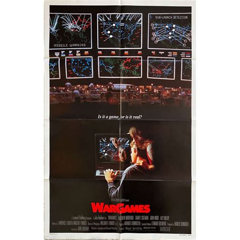 WAR GAMES U.S. Movie Poster - 27x40 in. - 1983