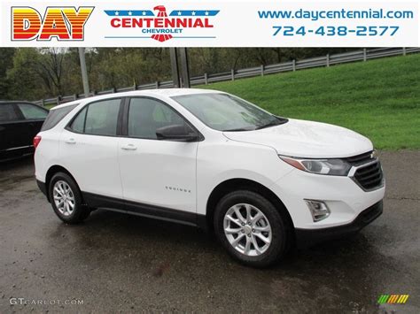 2019 Summit White Chevrolet Equinox Ls Awd 129910334 Photo 12