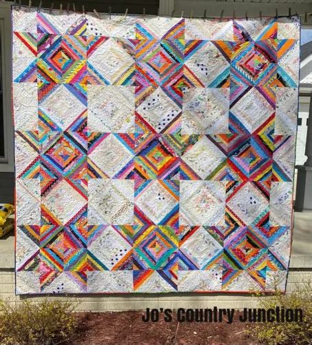 A Quilt Finish String Star Jo S Country Junction Scrappy Quilt