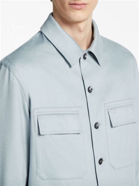 Zegna Alba Oasi Cashmere Overshirt Farfetch