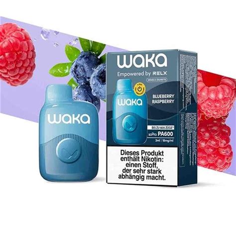 Waka Sopro Vape Blueberry Splash Disposable Buy Cheap Online