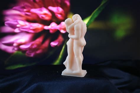 Lovers 3d Silicone Mold Candle Mould Love Heart Resin Etsy