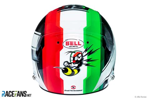 Antonio Giovinazzi Helmet 2019 RaceFans