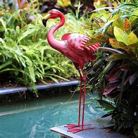 Amazon Joyathome Flamingo Garden Statues And Sculptures Metal