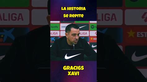 XAVI ANUNCIA QUE DEJARÁ DE SER ENTRENADOR DEL BARCELONA LA PEOR AFICIÓN