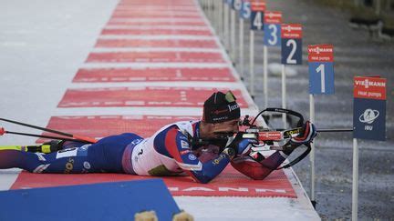 Biathlon l équipe de France masculine signe un exploit dès l