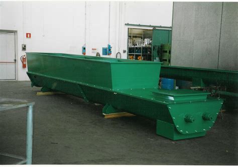 Trough Screw Conveyor Ts Series Pofer Srl