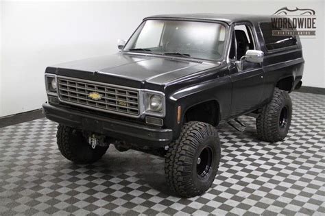 1975 Chevy K5 Blazer 4x4 Restored Lifted 4x4 350 V8 Auto