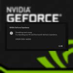 Reparar El Error Error X Geforce Experience Mistertek