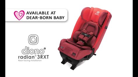 Diono Radian Rxt Rear Facing Installation Howto Available At