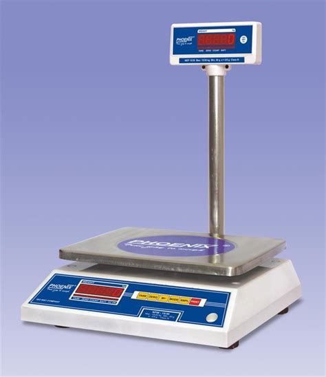 Stainless Steel Kg Phoenix Table Top Weighing Scale Model Name