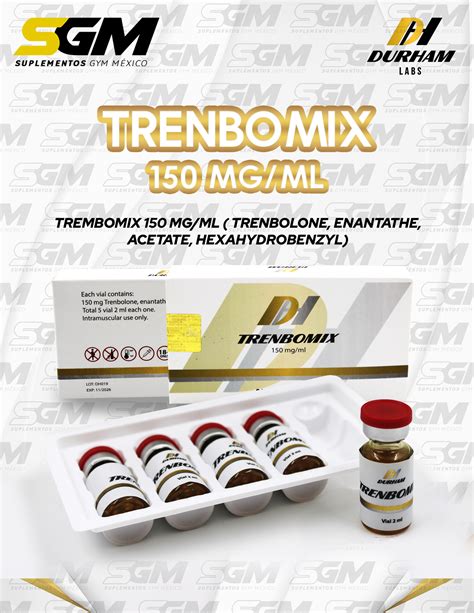 Tri Trembolona Durham Labs Mg Ml Suplementos Gym M Xico