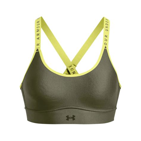 Under Armour Ua Infinity Mid Covered Reggiseno Sportivo Donna