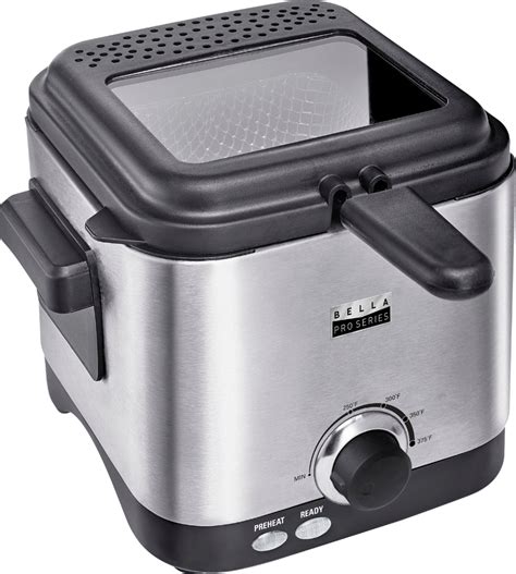 Bella Pro Series 16qt Deep Fryer Stainless Steel 90093 Best Buy