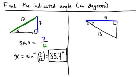 How To Find Two Missing Angles In A Triangle Finding Sides Trigonometry In Right Angled