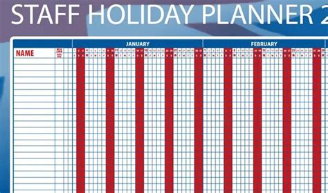 8+ Holiday Planner Templates - Excel Templates