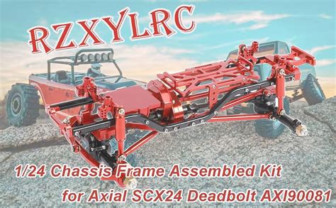 Amazon RZXYLRC Metal Chassis Frame Assembled Kit For Axial SCX24