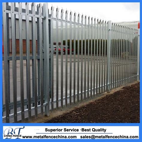 Powder Coated Steel Tubular Palisade Fencing And Gates China W