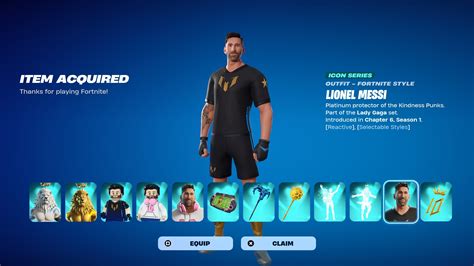 As Luce Lionel Messi En Fortnite