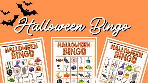 25 Printable Halloween Bingo Cards Free Pdf