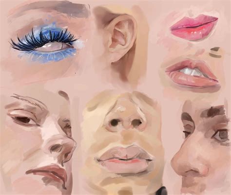 Faces Practice By Skycaex On Deviantart