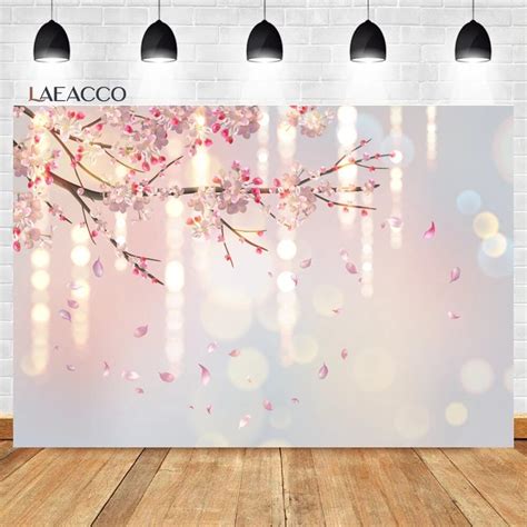 Spring Pink Sakura Flower Backdrop Cherry Blossoms Umbrella Japanese