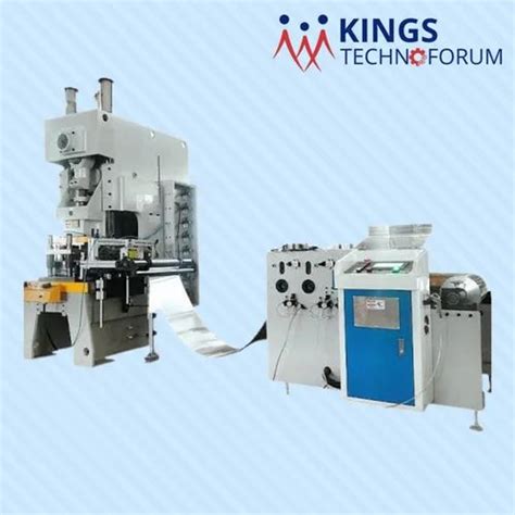 Fully Automatic Single Cavity Aluminium Foil Container Making Machine