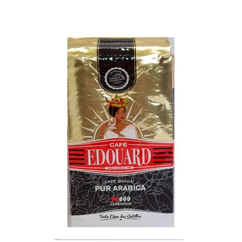 Café EDOUARD moulu pur arabica 2 x 250g