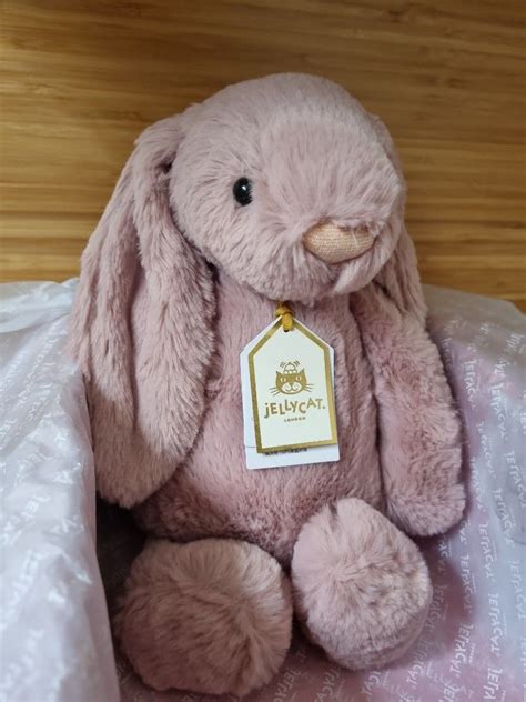 Jellycat Luxe Bashful Rosa Williw Bunny Chinese New Year Exclusive